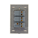 Placa Lucek colors c/2 apagadores sencillos y escalera hueso - La nueva eléctrica