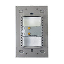 Placa Lucek dimmer cristal espejo negro - La nueva eléctrica