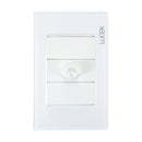 Placa Lucek colors dimmer blanco - La nueva eléctrica