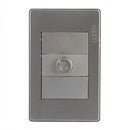 Placa Lucek metal dimmer plata - La nueva eléctrica