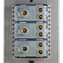 Placa Lucek Metal 3 contactos plata - La nueva eléctrica