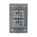 Placa Lucek Colors c/2 apagadores escalera blanco - La nueva eléctrica