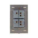 Placa Lucek Colors c/2 apagadores escalera hueso - La nueva eléctrica