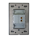 Placa Lucek Metal botón timbre anodizado - La nueva eléctrica