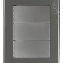 Placa Lucek Metálica ciega plateada - La nueva eléctrica