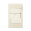 Placa Lucek Colors jack RJ45 hueso - La nueva eléctrica