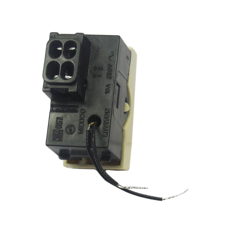 Apagador Leviton cien sencillo c/luz mar