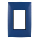 Placa Leviton Cien 3 módulos azul mate - La nueva eléctrica