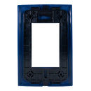 Placa Leviton Cien 3 módulos azul mate - La nueva eléctrica