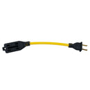 Extensión Gindel corta uso rudo 20 cm - La nueva eléctrica