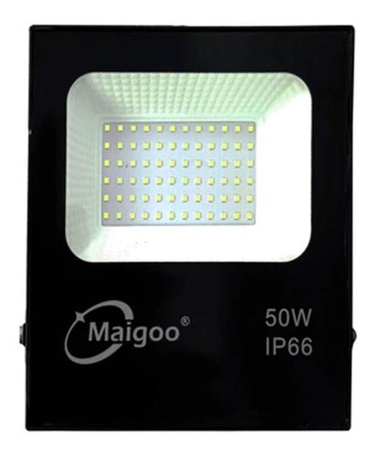 Reflector Teco 50 w tipo slim blanco frío mg02004/mg02704