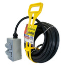 Extensión Gindel extra uso rudo 3x12 10 m - La nueva eléctrica