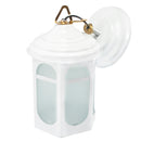 Farol Eco casita colgante blanco - La nueva eléctrica