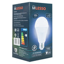 Foco Mlesso LED bulbo 9W frío contra agua - La nueva eléctrica