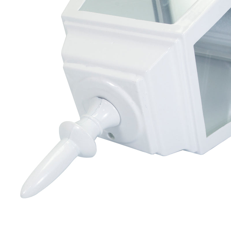 Farol Kley colgante rustico blanco