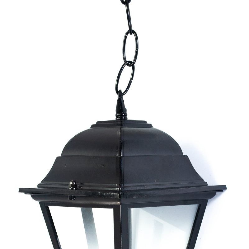 Farol Kley colgante rustico negro