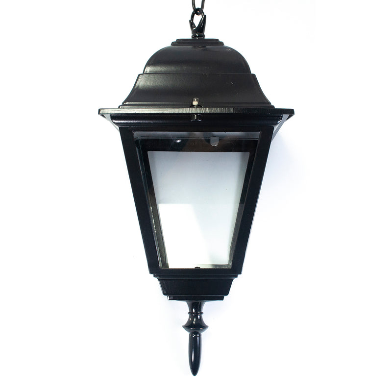 Farol Kley colgante rustico negro