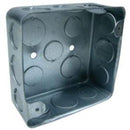 Caja Eco cuadrada 1 galvanizada - La nueva eléctrica