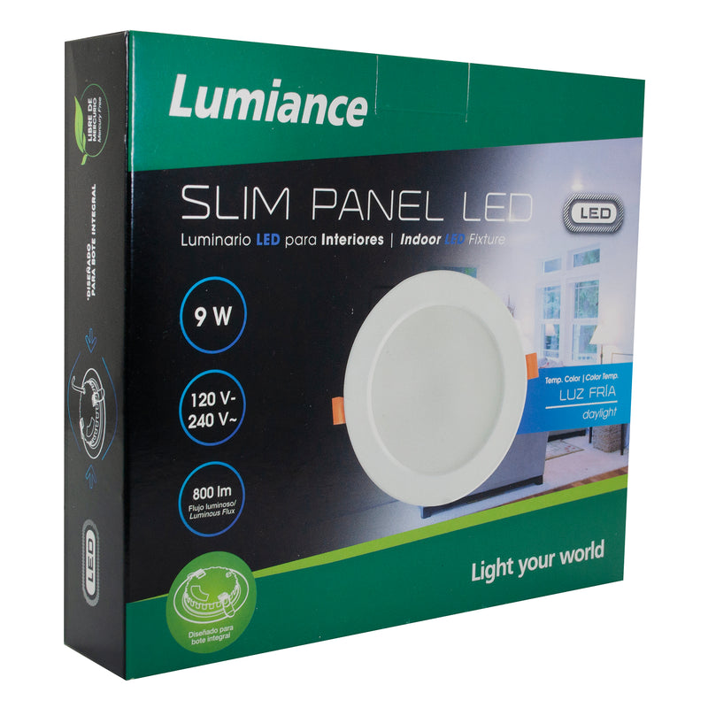 EMPOTRADO LUMIANCE LED 9W FRÍO PARA BOTE INTEGRAL