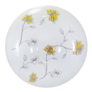 Plafón LED Link 20W frío 6500K 127V Orquídeas amarillas - La nueva eléctrica