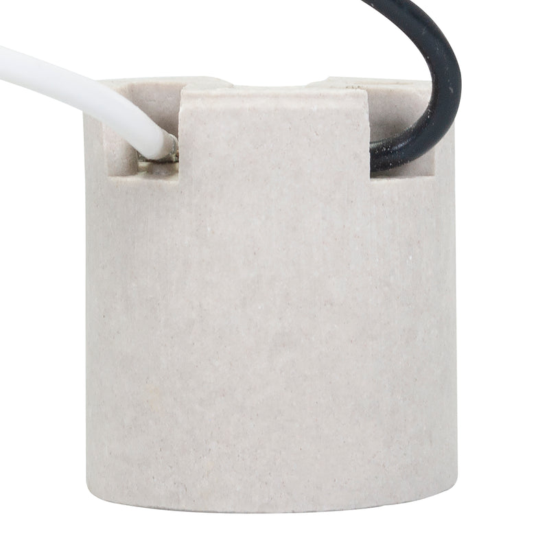 Soquet Lummi porcelana c/cables