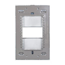 Placa Lucek Colors metálica 1 ventana gris - La nueva eléctrica
