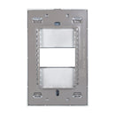 Placa Lucek Colors metálica 1 ventana madera nogal - La nueva eléctrica