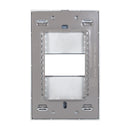 Placa Lucek Colors metálica 1 ventana negro - La nueva eléctrica