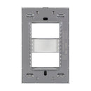 Placa Lucek Colors metálica 2 ventanas rojo - La nueva eléctrica
