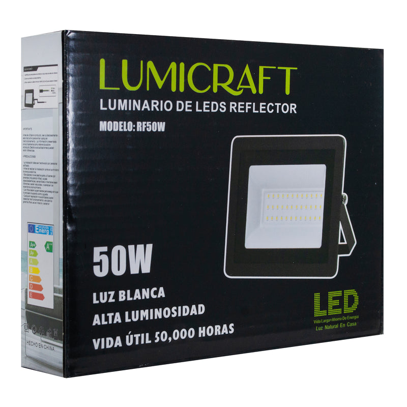 REFLECTOR LUMICRAF  50W MULTIVOLTAJE SLIM