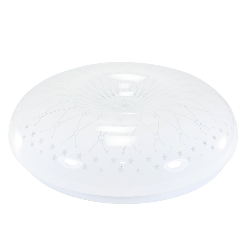 Plafón Sanelec led 18w milán