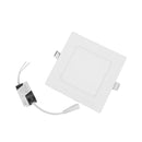 Empotrado Sanelec LED 6W cuadrado frío - La nueva eléctrica