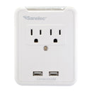 Supresor de picos Sanelec 110JL 2 USB para teléfono - La nueva eléctrica