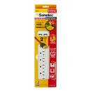 Multicontacto Sanelec 6 contactos 2 USB - La nueva eléctrica