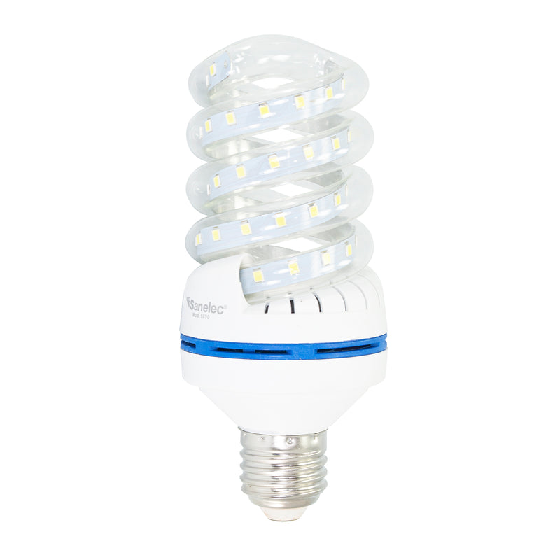 Foco Sanelec espiral led 10w luz fría