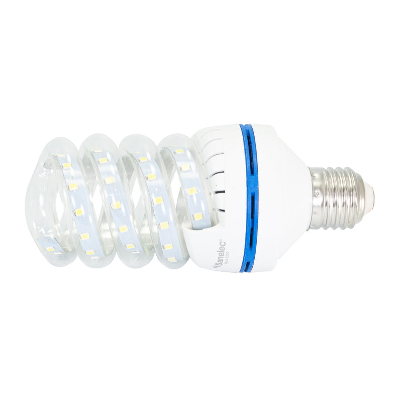 Foco Sanelec espiral led 10w luz fría