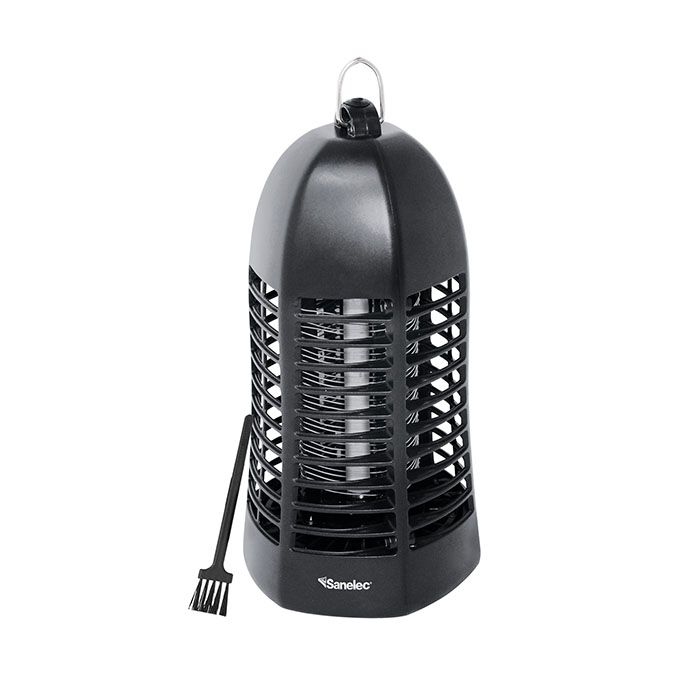 Exterminador de insectos Sanelec 6 watts 120v. negro