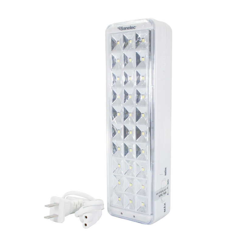 Lámpara Sanelec emergencia 30 leds