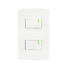 Placa Sanelec Roma con apagador sencillo y escalera - La nueva eléctrica