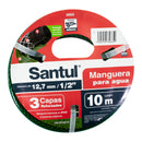 Manguera Santul para jardín reforzada 3 capas tramado nylon - La nueva eléctrica