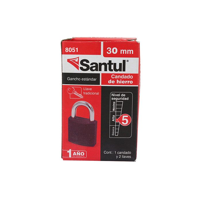 Candado Santul hierro 32mm