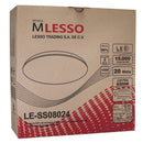 Plafón Mlesso LED 18W figura 8 - La nueva eléctrica