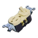 Apagador y contacto Samy vertical Supplier p/placa - La nueva eléctrica