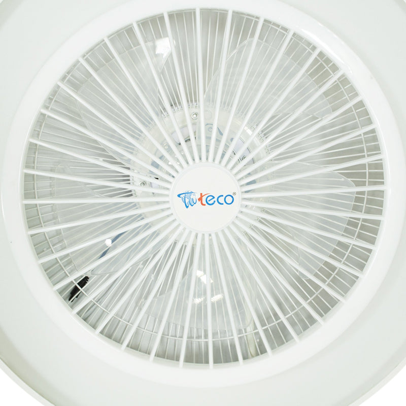 Ventilador Teco redondo 3 tonos 3 vel. blanco