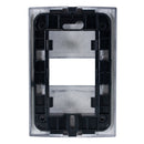 Placa Leviton modular ultra 1 Módulo grafito - La nueva eléctrica