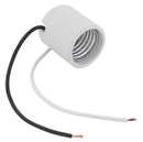 Soquet Kley porcelana candil con cables - La nueva eléctrica