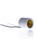 Soquet Lummi porcelana c/cables - La nueva eléctrica