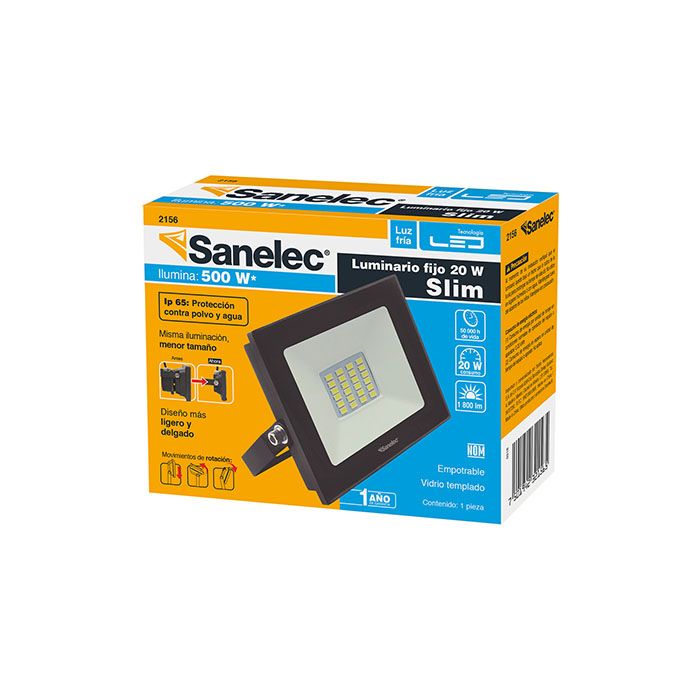 Reflector Sanelec led20w super slim