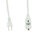 Extensión Sanelec doméstica 6 m blanca reforzada 2x16 - La nueva eléctrica