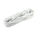 Extensión Sanelec doméstica 10 m blanca reforzada 2x18 - La nueva eléctrica